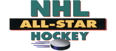 NHL All-Star Hockey logo for Sega Saturn